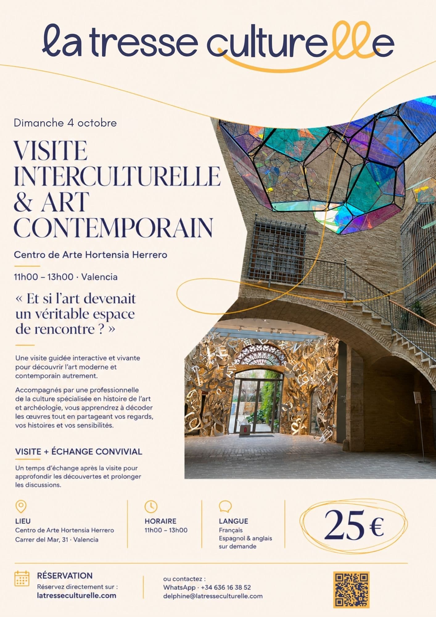 Visite / parcours immersif au Centro de Arte Hortensia Herrero