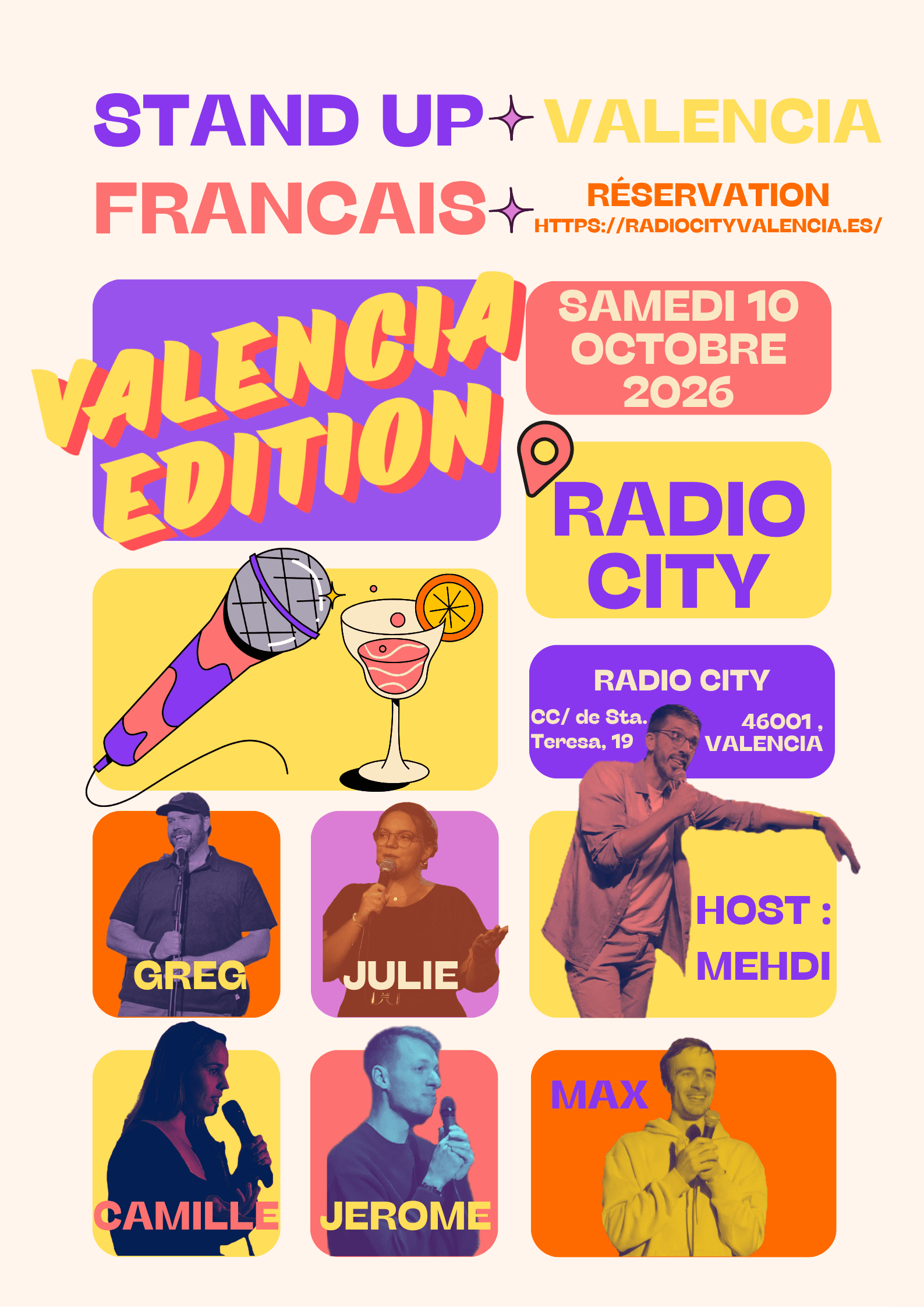 Stand-up en Français